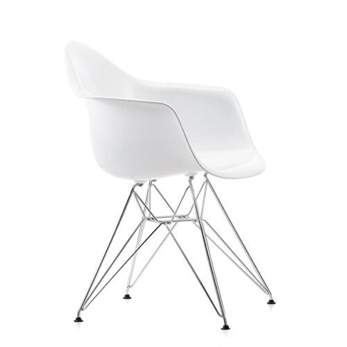 Eames DAR Stuhl in Wei�
