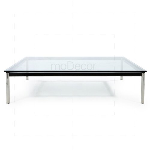 Le Corbusier LC10 Glastisch, quadratisch & gro�