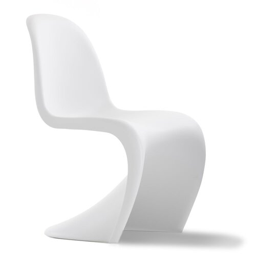 Verner Panton Stuhl in Wei�