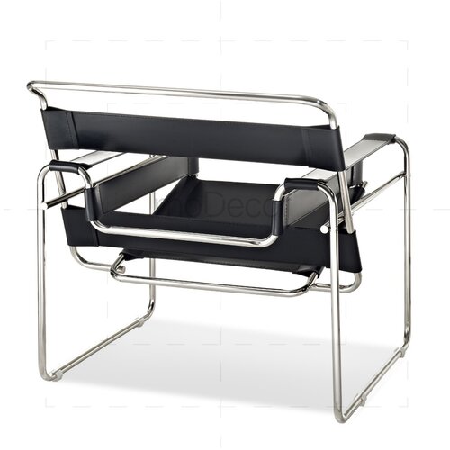 Marcel Breuer Wassily Chair in Schwarz