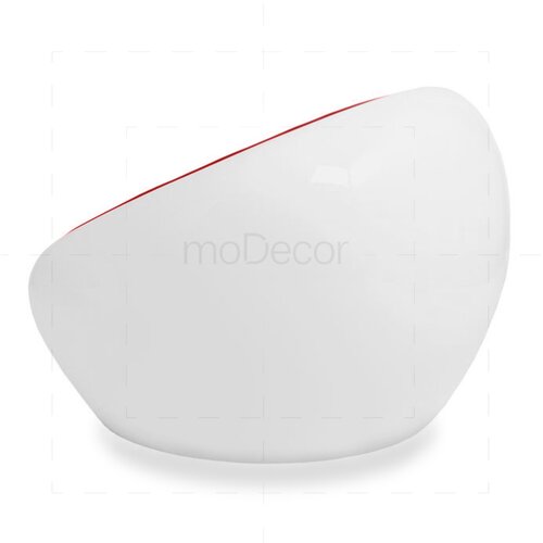 Eero Aarnio Half Dome Scoop Chair in Rot