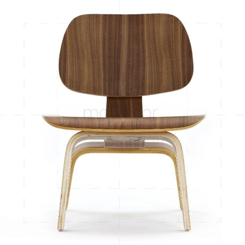 2er Set Eames Chair LCW Stuhl aus Rosenholz