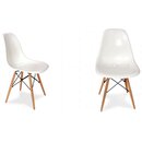 2er Set Eames DSW Stuhl in Wei�