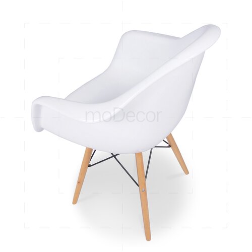 2er Set Eames DAW Stuhl in Wei�