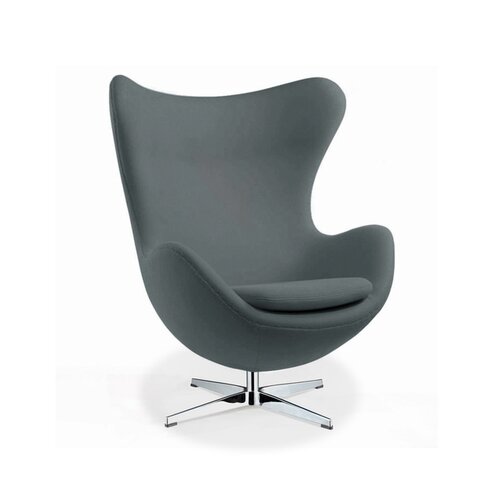 Arne Jacobsen Egg Chair mit ocean Cashmere