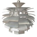 Gro�e Poul Henningsen Artichoke Lamp in Silber