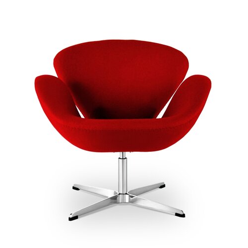 Arne Jacobsen Schwan Stuhl in Rot